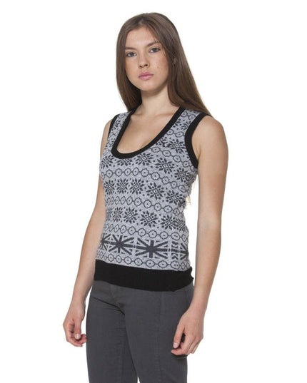 Fred Perry Gray Wool Sweater