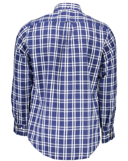 Gant Blue Cotton Men Shirt