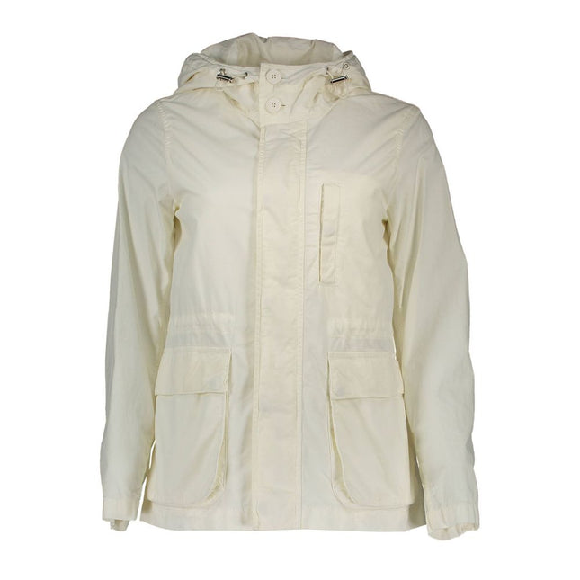 Gant White Cotton Women Jacket