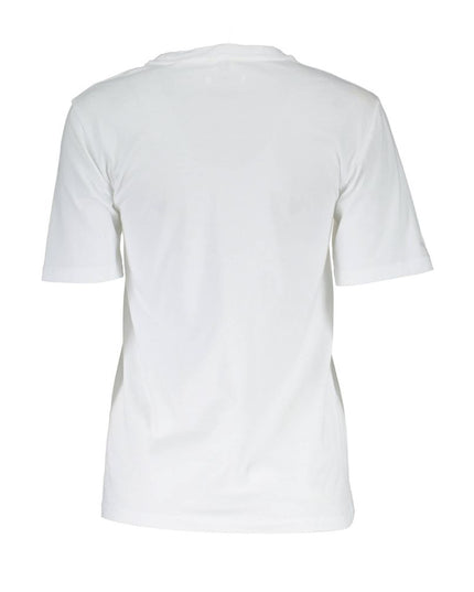 Gant White Cotton Men T-Shirt