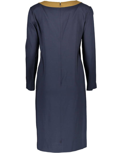 Gant Blue Viscose Women Dress