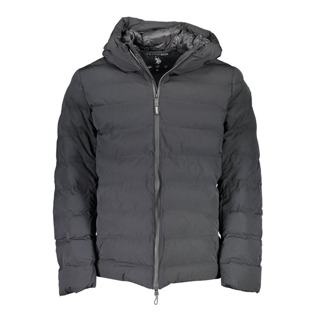 U.S. POLO ASSN. Black Polyamide Men Jacket