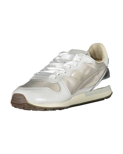 Diadora Gray Leather Women Sneaker