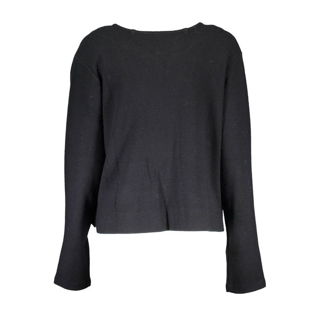 Gant Black Wool Women Cardigan