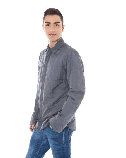 Calvin Klein Gray Polyester Men Jacket
