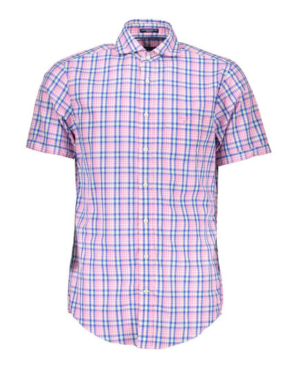 Gant Pink Cotton Men Shirt