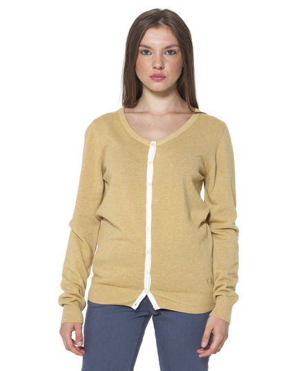 Fred Perry Yellow Nylon Sweater