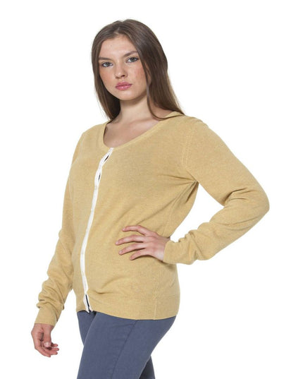 Fred Perry Yellow Nylon Sweater