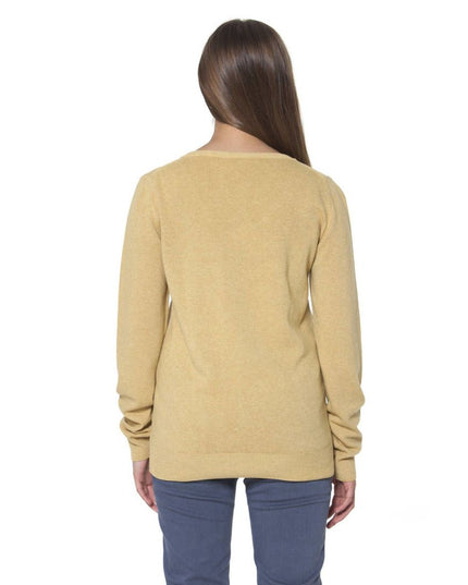 Fred Perry Yellow Nylon Sweater