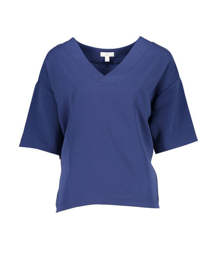 Gant Blue Cotton Women T-Shirt