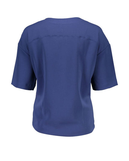 Gant Blue Cotton Women T-Shirt