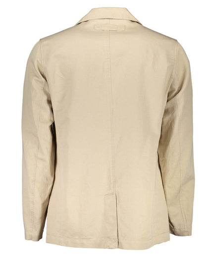 Gant Beige Cotton Men Jacket