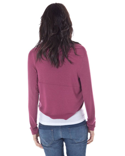 John Galliano Purple Elastane Sweater