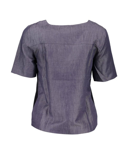 Gant Blue Cotton Women T-Shirt