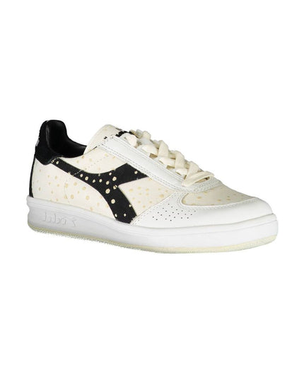 Diadora White Leather Women Sneaker