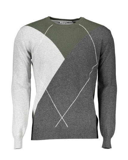 U.S. POLO ASSN. Gray Wool Men Sweater