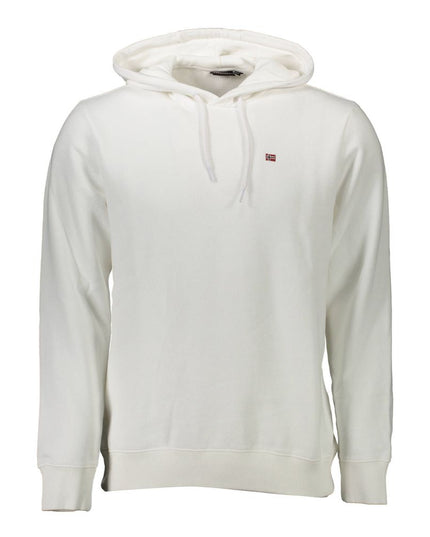 Napapijri White Cotton Men Sweater