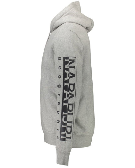 Napapijri Gray Cotton Men Sweater