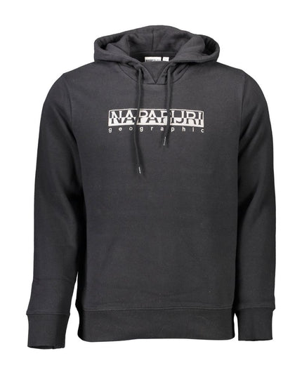 Napapijri Black Cotton Men Sweater