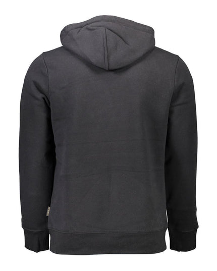Napapijri Black Cotton Men Sweater