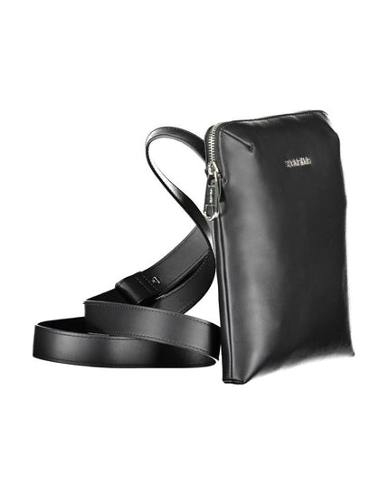 Calvin Klein Black Polyester Men Shoulder Bag