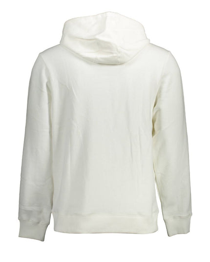 Guess Jeans White Cotton Men Sweater