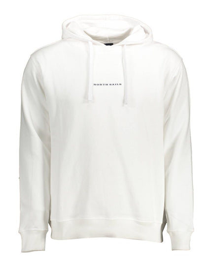 North Sails White Cotton Men Sweater