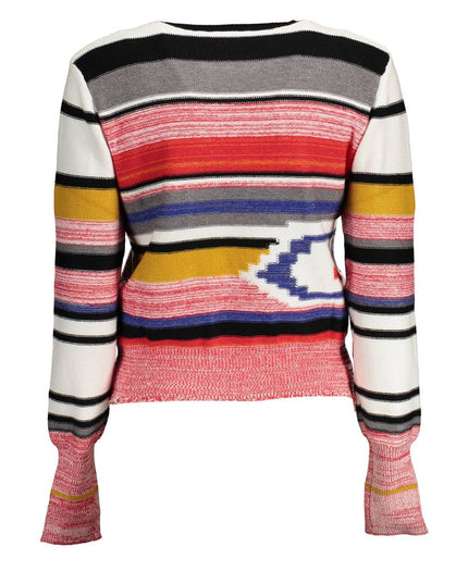 Desigual Red Viscose Women Sweater