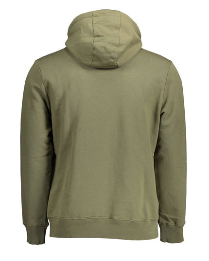 Napapijri Green Cotton Men Sweater