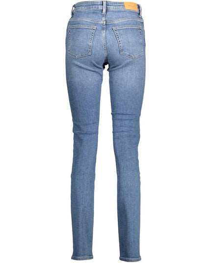 Gant Blue Cotton Women Jeans