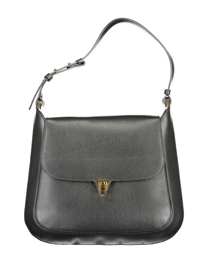 Coccinelle Black Leather Women Handbag