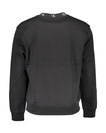 Calvin Klein Black Cotton Men Sweater