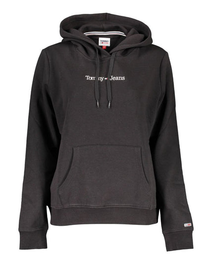 Tommy Hilfiger Black Cotton Women Sweater