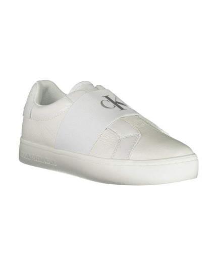 Calvin Klein White Leather Women Sneaker