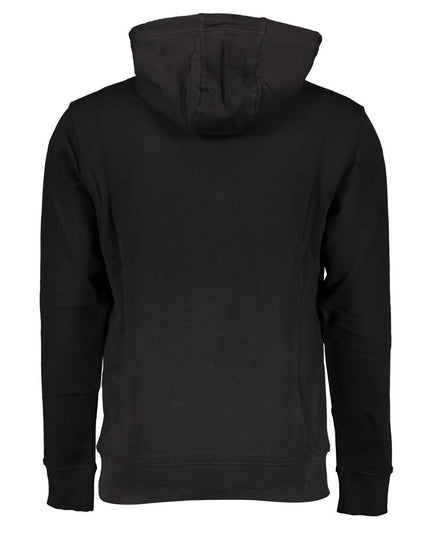 Tommy Hilfiger Black Cotton Men Sweater