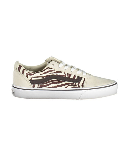 Vans Beige Leather Women Sneaker