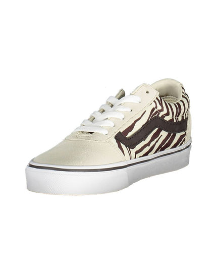 Vans Beige Leather Women Sneaker