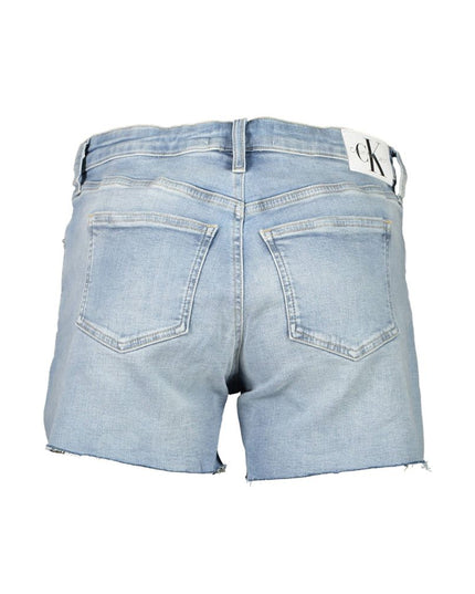 Calvin Klein Blue Cotton Women Shorts