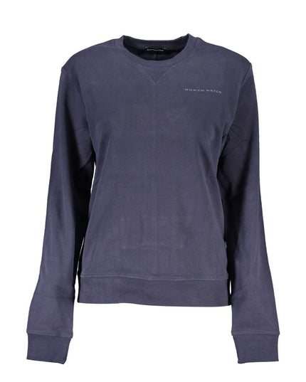 North Sails Blue Cotton Women Sweater