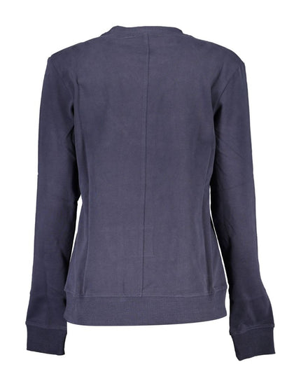 North Sails Blue Cotton Women Sweater