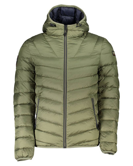 Napapijri Green Polyamide Men Jacket