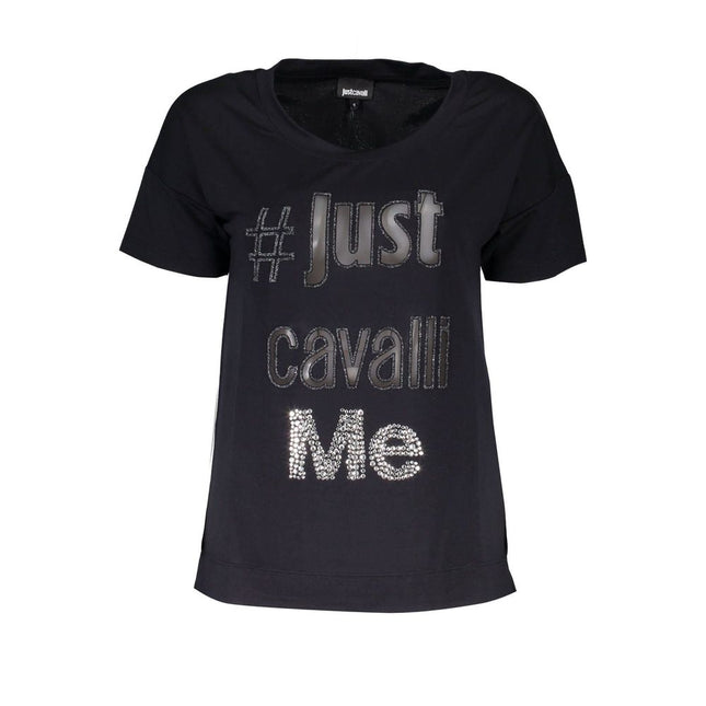 Just Cavalli Black Polyester Women Top