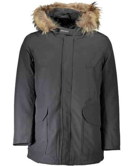 Woolrich Gray Cotton Men's Jacket