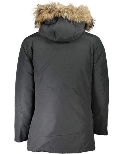 Woolrich Gray Cotton Men's Jacket