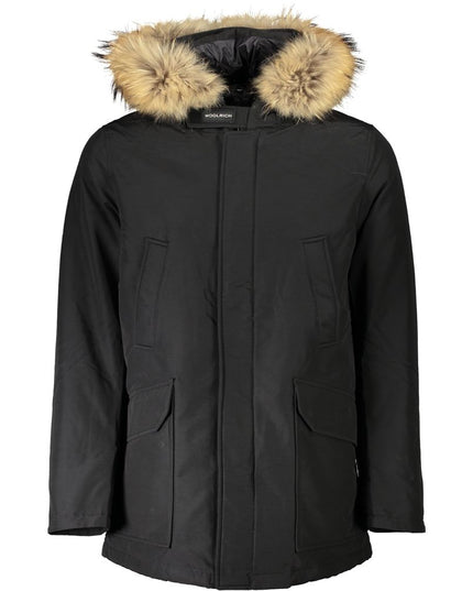 Woolrich Black Cotton Men Jacket