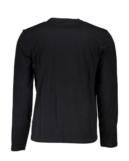 Napapijri Black Cotton T-Shirt