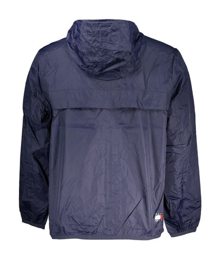Tommy Hilfiger Blue Recycled Nylon Men Jacket