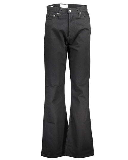 Calvin Klein Black Cotton Women Jeans