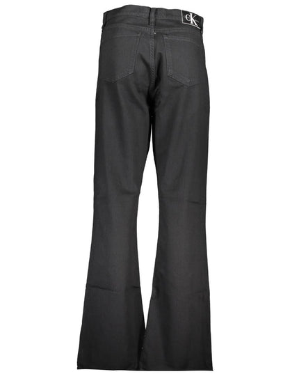 Calvin Klein Black Cotton Women Jeans
