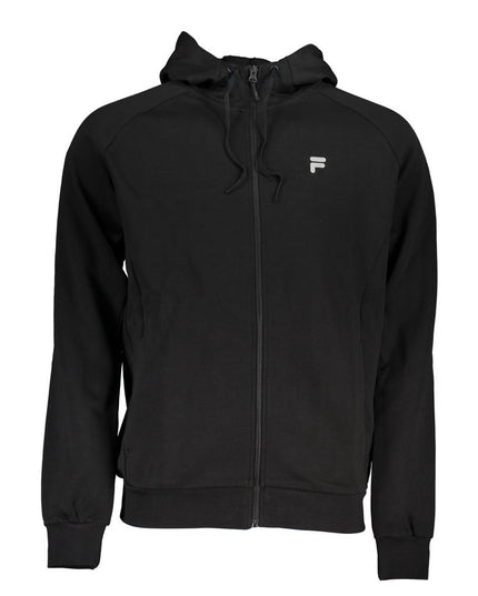 Fila Black Cotton Men Sweater